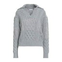 【送料無料】 マロ レディース ニット&セーター アウター Sweaters Grey