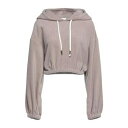 【送料無料】 ダニエル フィエゾリ レディース パーカー・スウェットシャツ アウター Sweatshirts Brown