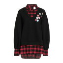 【送料無料】 フロント ストリート 8 レディース パーカー・スウェットシャツ アウター Sweatshirts Black