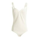 【送料無料】 ジル・サンダー レディース Tシャツ トップス Bodysuits White