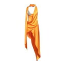 【送料無料】 デヴィッド コーマ レディース Tシャツ トップス Tops Orange