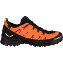 サレワ メンズ ハイキング スポーツ Wildfire 2 GTX Approach Shoe - Men's Fluo Orange/Black