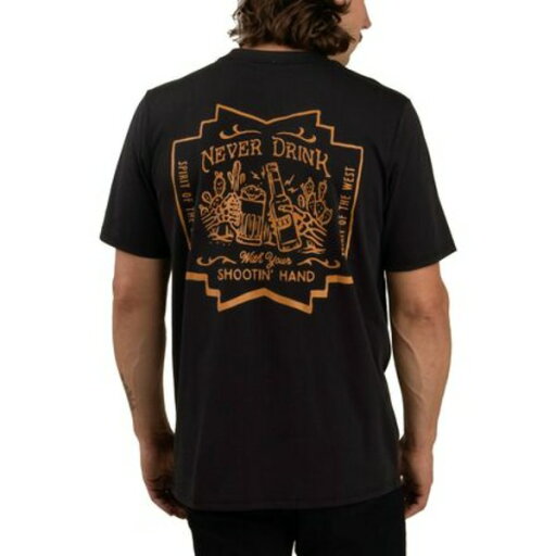 センデロ プロビジョン メンズ シャツ トップス Shootin' Hand AiSalud T-Shirt Black センデロ プロビジョン メンズ シャツ トップス Shootin' Hand AiSalud T-Shirt Black