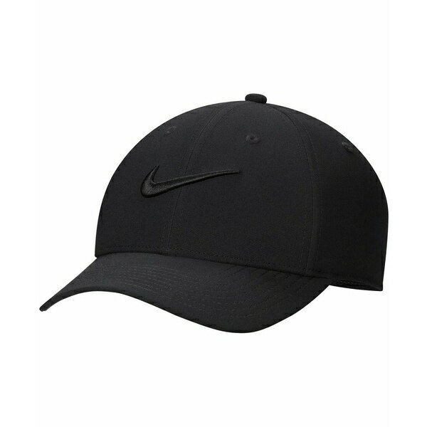 ナイキ メンズ 帽子 アクセサリー Men's Club Performance Adjustable Hat Black/Black