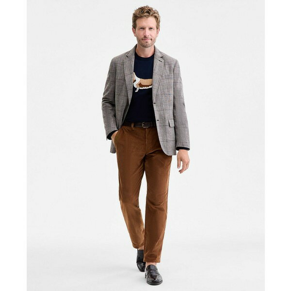 クラブルーム メンズ ジャケット＆ブルゾン アウター Men's Sharp Plaid Sport Coat, Macy's Exclusive Beige