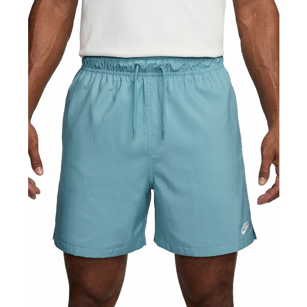 ナイキ メンズ カジュアルパンツ ボトムス Men's Club Flow Relaxed-Fit 6" Drawstring Shorts Denim T..