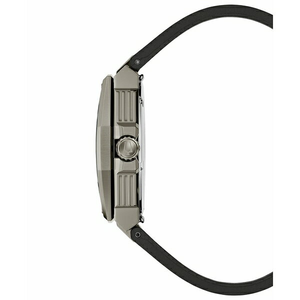 ブロバ メンズ 腕時計 アクセサリー Men's Luxury Series X HPQ Precisionist Black Rubber Watch 42mm Black