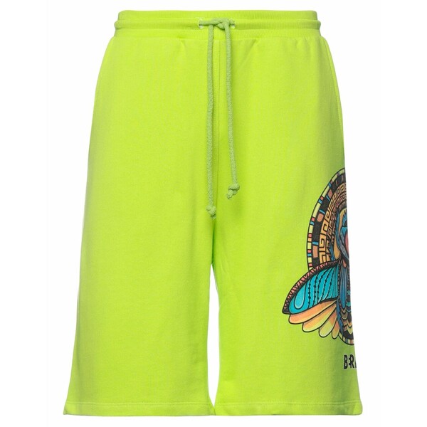 ヴェルナ BERNA メンズ カジュアルパンツ ボトムス Shorts & Bermuda Shorts Acid green