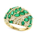 エフィー コレクション レディース リング アクセサリー EFFY Emerald (2-1/5 ct. t.w.) & Diamond (3/8 ct. t....