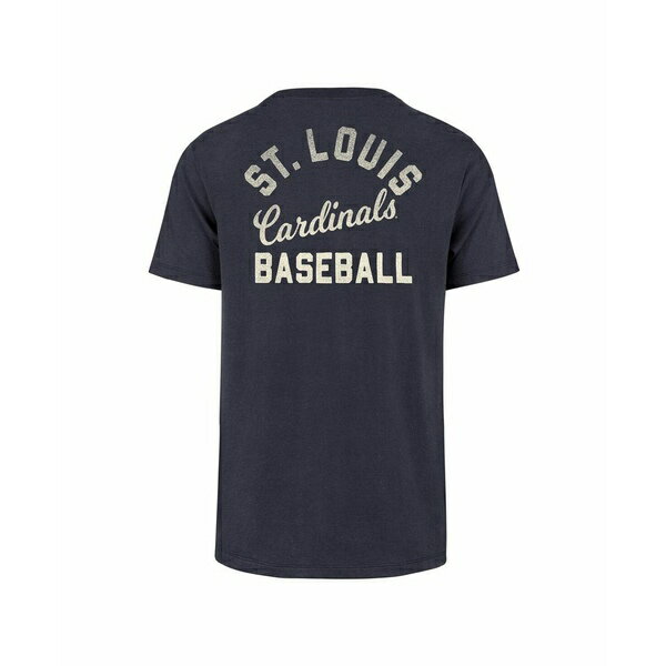 47ブランド メンズ シャツ トップス Men's Navy St. Louis Cardinals Turn Back Franklin T-shirt Navy