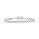 ラップド イン ラブ レディース ブレスレット・バングル・アンクレット アクセサリー Diamond Claw-Set Tennis Bracelet (4 c...