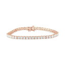 バッジェリーミシュカ レディース ブレスレット・バングル・アンクレット アクセサリー Lab Grown Diamond Tennis Bracelet (7 ...