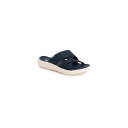 ムクルクス レディース サンダル シューズ Women's Sassy Cross-Over Slide Sandal Navy(4)