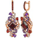 ルヴァン レディース ピアス&イヤリング アクセサリー Crazy Collection Multi-Gemstone Cluster Drop Earring...