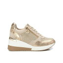 キシタイ レディース スニーカー シューズ Women's Wedge Sneakers By XTI Gold(4)