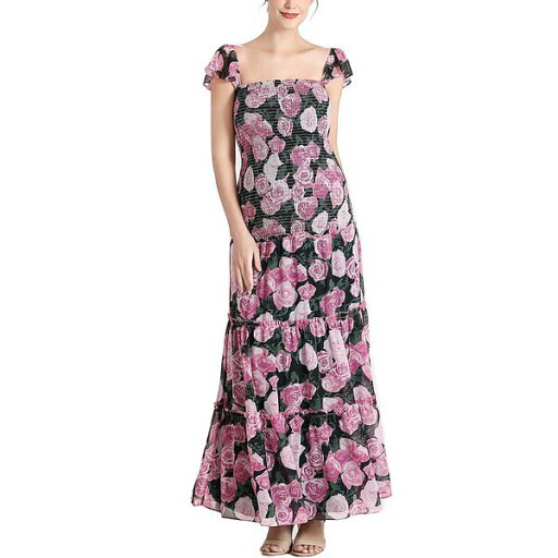 キミ アンド カイ レディース ワンピース トップス Maternity Acey Smocked Maxi Dress Multicolored キミ アンド カイ レディース ワンピース トップス Maternity Acey Smocked Maxi Dress Multicolored