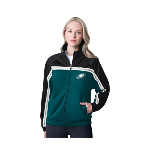 カールバンクス レディース ジャケット&ブルゾン アウター Women's Midnight Green Philadelphia Eagles Post Game Full-Zip Track Jacket Green カールバンクス レディース ジャケット&ブルゾン アウター Women's Midnight Green Philadelphia Eagles Post Game Full-Zip Track Jacket Green