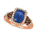 ルヴァン レディース リング アクセサリー Blueberry Tanzanite (2 ct. t.w.), Nude Diamonds¢ (1/3...