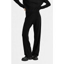 シンティアンドパーカー レディース カジュアルパンツ ボトムス Chinti & Parker Women's Wool & Cashmere Wide Leg Track Pant Black