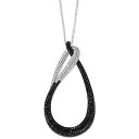エフィー コレクション レディース ネックレス・チョーカー・ペンダントトップ アクセサリー EFFY Diamond Loop 18