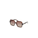 ゲス レディース サングラス&アイウェア アクセサリー Sunglasses - dark havana brown polarized(4)