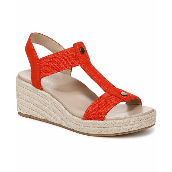 バイオニック レディース サンダル シューズ Womens Calera Espadrille Sandals Cherry tomato nubuck ..