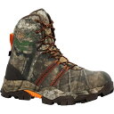 オリジナルムックブーツ メンズ ブーツ シューズ Alpha Pursuit Brown/Orange/Realtree