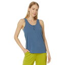 ドード アンドコー レディース シャツ トップス Piru Henley Tank Pacific Blue(4)