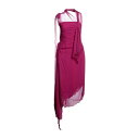 クリップス レディース ワンピース トップス Midi dresses Fuchsia