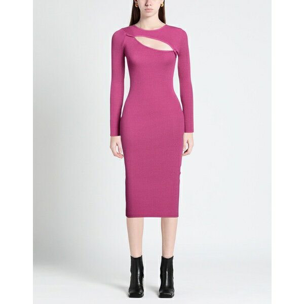 【送料無料】 カオス レディース ワンピース トップス Midi dresses Purple