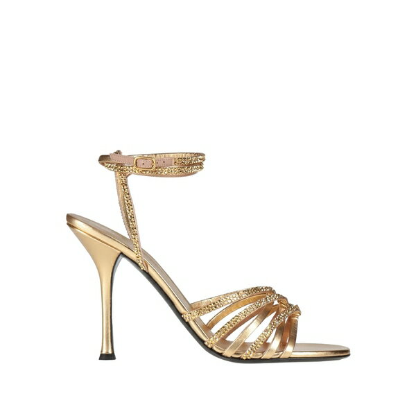 【送料無料】 ヴァレンティノ ガラヴァーニ レディース サンダル シューズ Sandals Gold