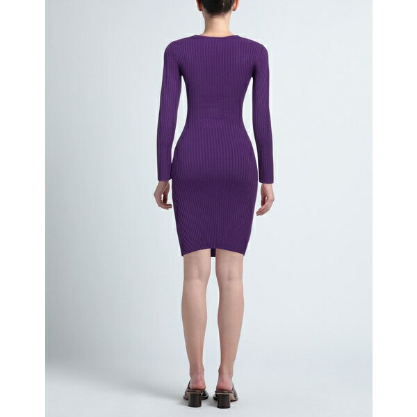 【送料無料】 ヴィコロ レディース ワンピース トップス Mini dresses Purple