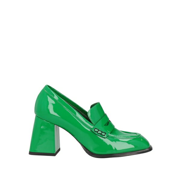 【送料無料】 ジャンパオロ ヴィオッツィ レディース スリッポン・ローファー シューズ Loafers Green