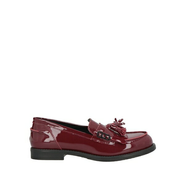 【送料無料】 レマール レディース スリッポン・ローファー シューズ Loafers Red