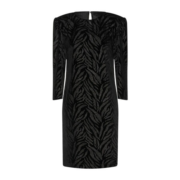 【送料無料】 フェデリカ・トシ レディース ワンピース トップス Mini dresses Black