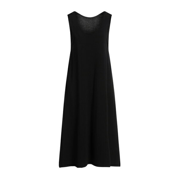 【送料無料】 ベース ミラノ レディース ワンピース トップス Midi dresses Black