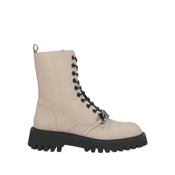 【送料無料】 エルヴィオ ザノン レディース ブーツ シューズ Ankle boots Beige