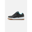 チャンピオン メンズ バスケットボール スポーツ REBOUND HERITAGE SKATE - Training shoe - black/light blue