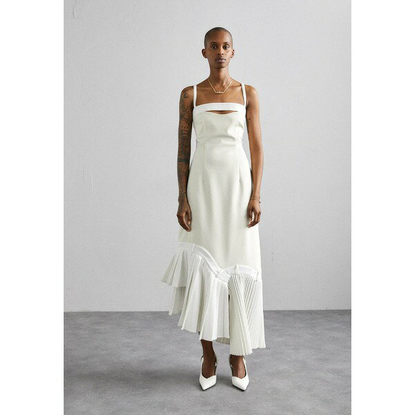 ロック レディース ワンピース トップス MULTI PLEAT DETAILED DRESS - Occasion wear - off white