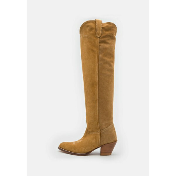 ラルフローレン レディース スニーカー シューズ Over-the-knee boots - caramel