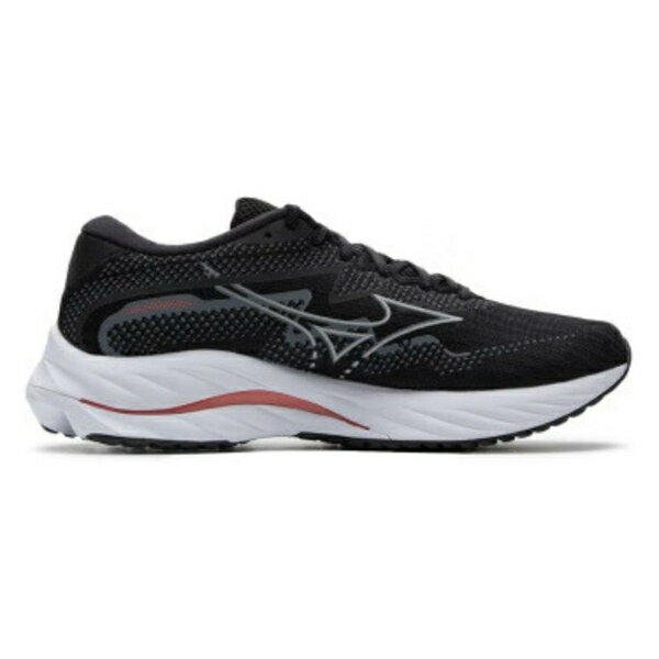 Mizuno ミズノ メンズ スニーカー 【Mizuno Wave Rider 27 'Black Grey Red' J1GC230352】 サイズ US_10(28.0cm)