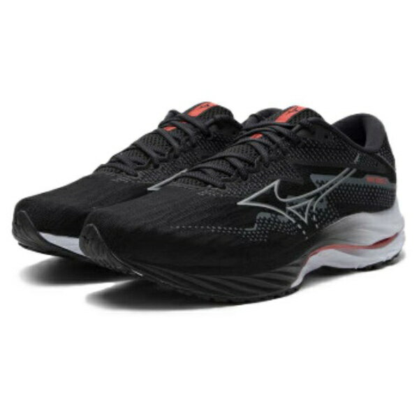 Mizuno ミズノ メンズ スニーカー 【Mizuno Wave Rider 27 'Black Grey Red' J1GC230352】 サイズ US_10(28.0cm)
