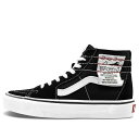 Vans バンズ メンズ スニーカー 【Vans Ua SK8-HI Tapered High Top Casual Canvas Skate Shoes Unisex DIY Black VN0A4U16U7B】 サイズ US_7.5(25.5cm)(4)