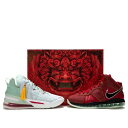 Nike ナイキ メンズ スニーカー 【Nike LeBron 18 EP & Lebron 8 QS 'Green Red' DB7644-002(S-BOX...