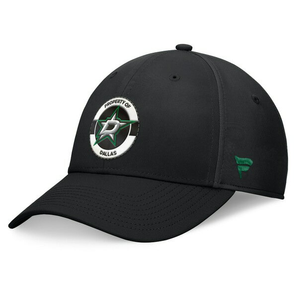 ファナティクス メンズ 帽子 アクセサリー Dallas Stars Fanatics Authentic Pro Training Camp Flex Hat Black