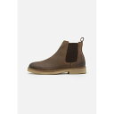 ジン メンズ ブーツ シューズ LEATHER - Classic ankle boots - brown