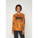フェールラーベン レディース フィットネス スポーツ V?RMLAND WOOL LS W - Long sleeved top - orange/multi ...
