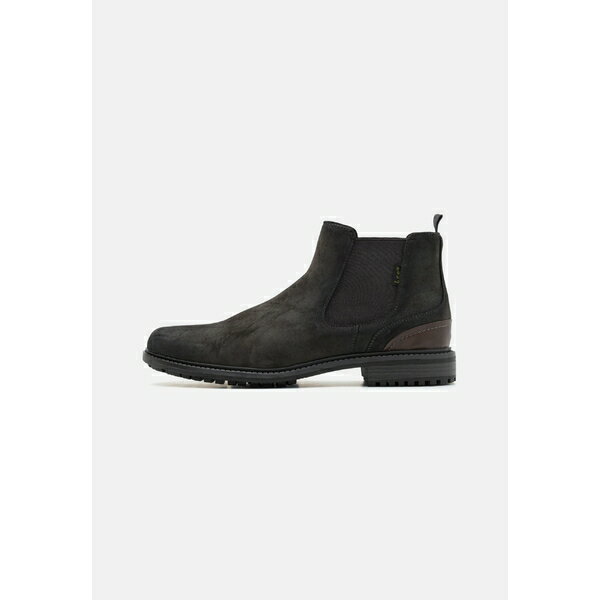 リー メンズ ブーツ シューズ GENE - Classic ankle boots - black