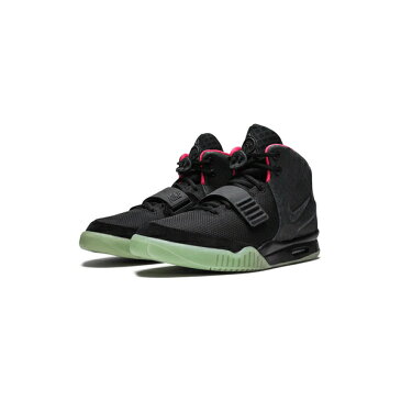 ナイキ メンズ スニーカー シューズ Air Yeezy 2 NRG スニーカー Black Red