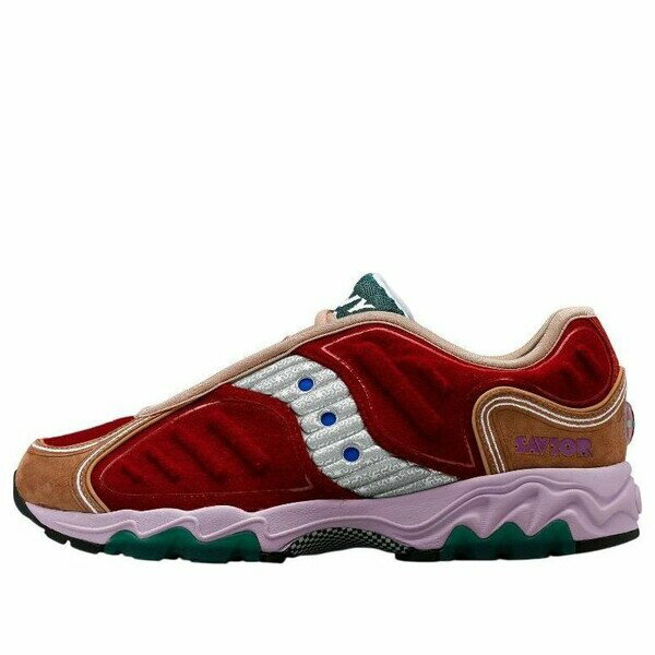 Saucony - Saucony サッカニー メンズ スニーカー 【Saucony x Jae Tips Matrix 'No Shoes In The House Burgundy' S70922-1】 サイズ US_6.5(24.5cm)